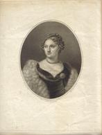 Willem van Senus gravure "Anna Paulowna", staat voor de lett, Antiek en Kunst, Ophalen