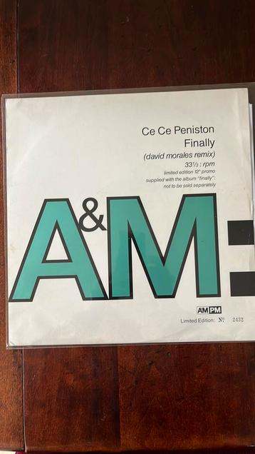 Ce Ce Peniston - Finally (David Morales Remix) maxisingle beschikbaar voor biedingen