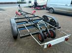 Stevige boot trailer tandemasser voor boten tot 6.5 meter, Watersport en Boten, Boottrailers, Ophalen of Verzenden, Gebruikt, Overige typen