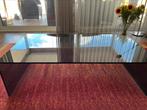 Mooi grote zwart glazen salontafel. Koopje!, Huis en Inrichting, Tafels | Salontafels, Ophalen, 100 tot 150 cm, 50 tot 100 cm