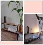 Sidetable op maat gemaakt. Div. houtsoorten/boomstam NIEUW, Huis en Inrichting, Tafels | Sidetables, Ophalen of Verzenden, Nieuw