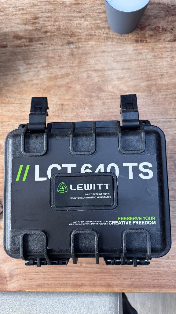 Lewitt LCT 640 TS dual output studio microfoon, Muziek en Instrumenten, Microfoons, Zo goed als nieuw, Studiomicrofoon, Ophalen