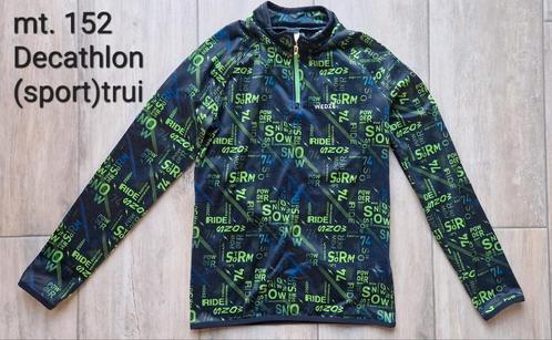 152 Stoere Decathlon (sport)trui, Kinderen en Baby's, Kinderkleding | Maat 152, Zo goed als nieuw, Trui of Vest, Ophalen of Verzenden