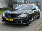Mercedes-Benz S-Klasse 6.2 S63 AMG Lang AUT 2008 Zwart, Auto's, Mercedes-Benz, Automaat, Achterwielaandrijving, 8 cilinders, Zwart