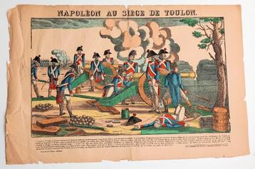 [Epinal Pellerin] Napoleon au Siege de Toulon - Bonaparte beschikbaar voor biedingen