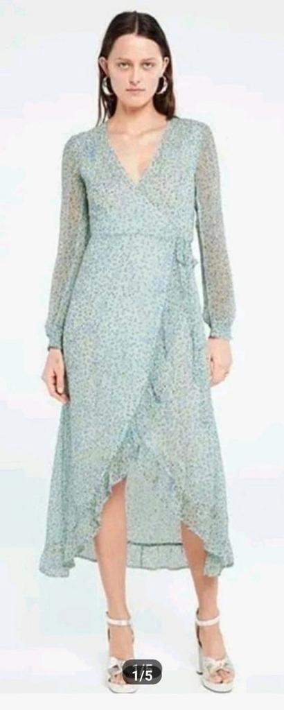 Fabienne Chapot Natasja Frill jurk maat 42 *nieuw *, Kleding | Dames, Jurken, Nieuw, Maat 42/44 (L), Ophalen of Verzenden