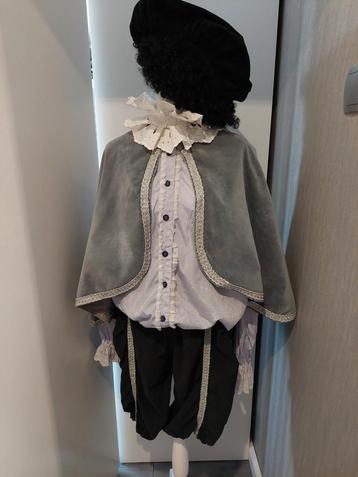 Vintage Pietenpak - Compleet! Lila/grijs beschikbaar voor biedingen