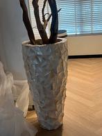 Schelpenvaas met woodtakken, Huis en Inrichting, Ophalen of Verzenden, Zo goed als nieuw