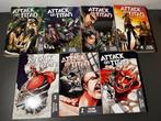 attack on titan mangas 1-7, Boeken, Strips | Comics, Meerdere comics, Japan (Manga), Ophalen of Verzenden, Zo goed als nieuw