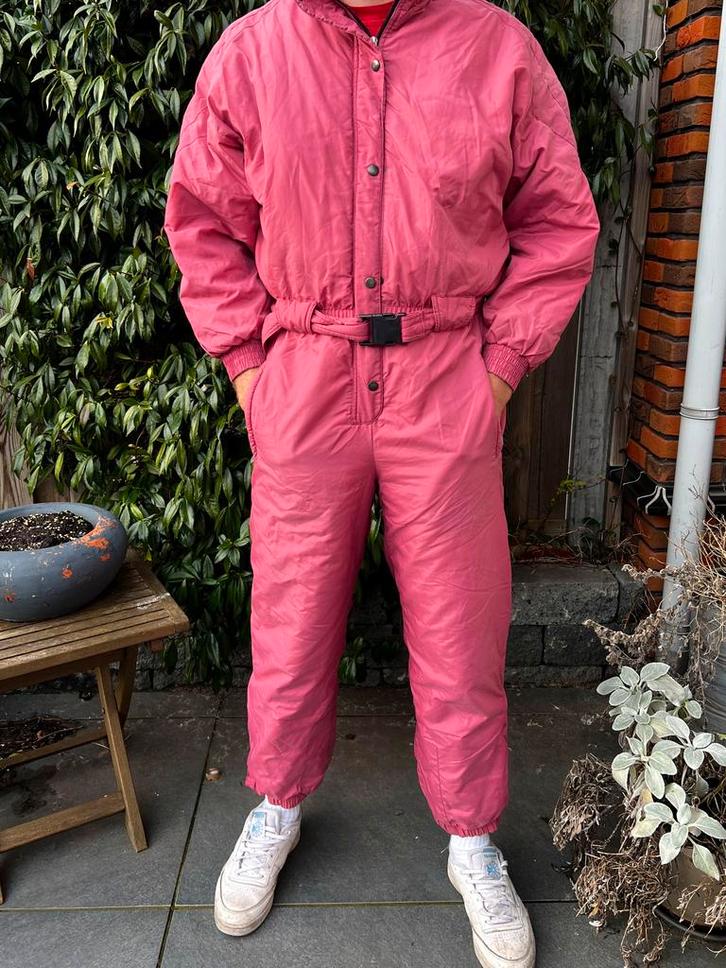 Vintage Retro Skipak M, Kleding | Dames, Wintersportkleding, Gedragen, Pak, Maat 38/40 (M), Ophalen of Verzenden