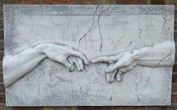 Wandbord Michel d'Angelo Hand van God en andere beschikbaar voor biedingen