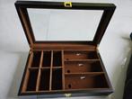 Hologe en zonnebril beautycase, Ophalen of Verzenden, Nieuw, Zwart, Hardcase