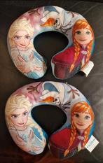Nek kussen Frozen Anna/Elsa voor in auto, vliegtuig, bus, Ophalen, Mickey Mouse, Gebruikt, Servies