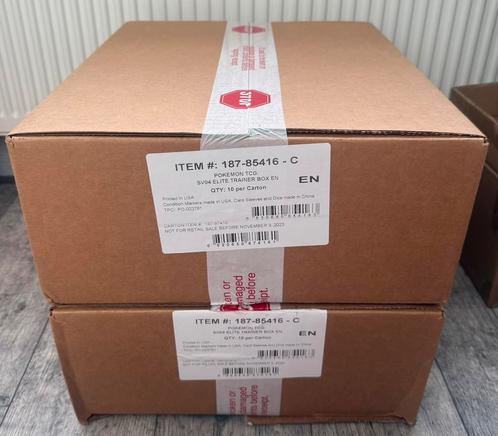 Pokémon S&V Paradox Rift Elite Trainer Box Sealed Case, Hobby en Vrije tijd, Verzamelkaartspellen | Pokémon, Nieuw, Overige typen