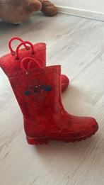 Regenlaarzen met lampjes spiderman maat 29, Jongetje of Meisje, Laarsjes, Ophalen of Verzenden, Zo goed als nieuw