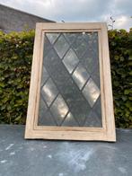 Raam met glas in lood, Antiek en Kunst, Ophalen