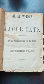 Al het werk van Jacob Cats, Ophalen of Verzenden