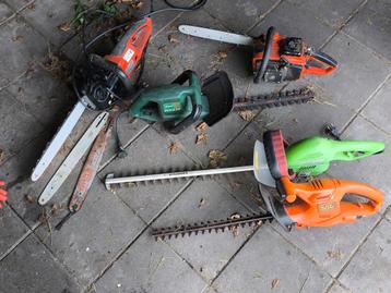 Diverse tuingereedschap  beschikbaar voor biedingen