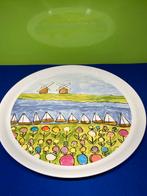 Philadelphia Wandbord Elly Buter - Molens, Bloemen, Zeilbote, Ophalen of Verzenden