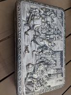 Oude Blikken Doos G.B.C. België, Antiek en Kunst, Curiosa en Brocante, Ophalen of Verzenden