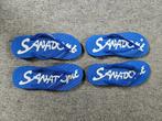 2 x blauwe teenslippers, Sanadome, maat 45, Slippers, Sanadome, Nieuw, Verzenden