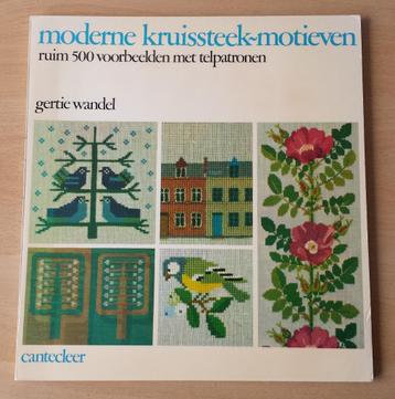 Moderne Kruissteek-Motieven - Gertie Wandel - 1982 beschikbaar voor biedingen