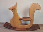 Prachtige houten "hobbeleekhoorn" Scandinavisch, Ophalen, Gebruikt
