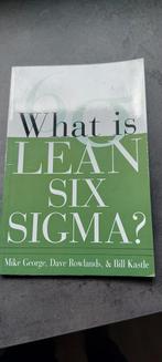 What is Lean Six Sigma boek, Boeken, Ophalen of Verzenden, Zo goed als nieuw