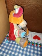 Happy Horse giraffe knuffel met allerlei kleuren 24 cm, Ophalen of Verzenden
