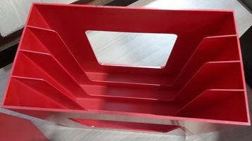 Vinyl opbergboxen koppelbaar 12 stuks beschikbaar voor biedingen