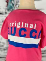 Gucci roze t-shirt maat 10 origineel, Meisje, Ophalen of Verzenden, Gucci, Zo goed als nieuw