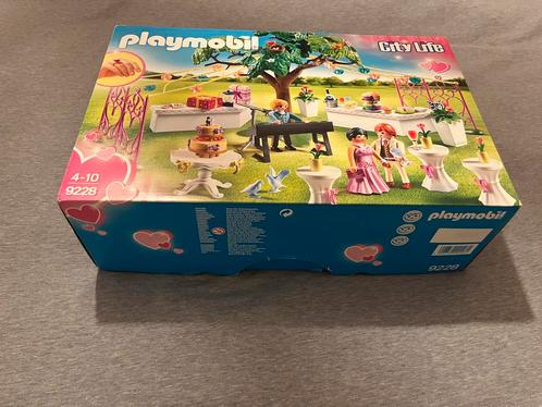 Playmobil 9228 Bruiloft feest / receptie ALS NIEUW, Kinderen en Baby's, Speelgoed | Playmobil, Zo goed als nieuw, Complete set