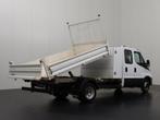 Iveco Daily 35C14 Dubbele Cabine Kipper | Materiaalkist | 35, Auto's, Bestelauto's, Gebruikt, Iveco, 6 stoelen, 3500 kg