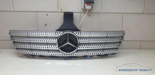 Mercedes CL203 W203 sportcoupe grille zilver geperforeerd av, Auto-onderdelen, Overige Auto-onderdelen, Mercedes-Benz, Gebruikt