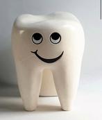 2 krukje kies tand fusion tandarts retro kruk deventer, Ophalen of Verzenden, Gebruikt, Kunststof