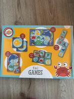 Spellendoos 5 in 1 games NIEUW, Ophalen of Verzenden, Zo goed als nieuw