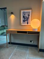 Hübsch Eiken Sidetable / dressoir met Lade, Huis en Inrichting, Ophalen, Gebruikt, 25 tot 50 cm, Eikenhout