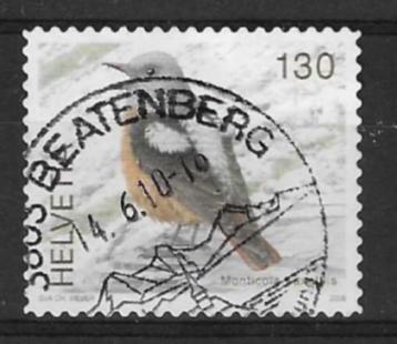 Zwitserland Michel 2058 Bc gestempeld VOGELS beschikbaar voor biedingen