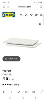 2x Ikea trofast plank wit, Huis en Inrichting, Ophalen, Zo goed als nieuw