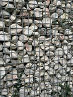 Witte keien uit schanskorf steenkorf, Ophalen, Gebruikt, Wit, Kei