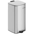 Stijlvolle RVS Afvalbak met Pedaal, Met pedaal, Ophalen of Verzenden, Rvs, 75 cm of meer