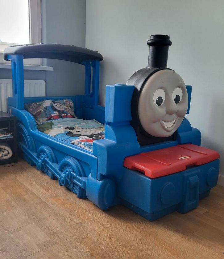 Little Tikes Bed Thomas & Friends, Kinderen en Baby's, Kinderkamer | Bedden, Zo goed als nieuw, 180 cm of meer, 85 tot 100 cm