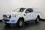 Ford Ranger 2.2 TDCi 160PK XLT 4X4 Supercab EURO 6 - Airco -, Auto's, Stof, Gebruikt, 4 cilinders, 160 pk