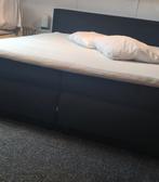 Mooie tweepersoons boxspring 190 x 200, Huis en Inrichting, Slaapkamer | Bedden, Ophalen, Zwart, Tweepersoons, Zo goed als nieuw