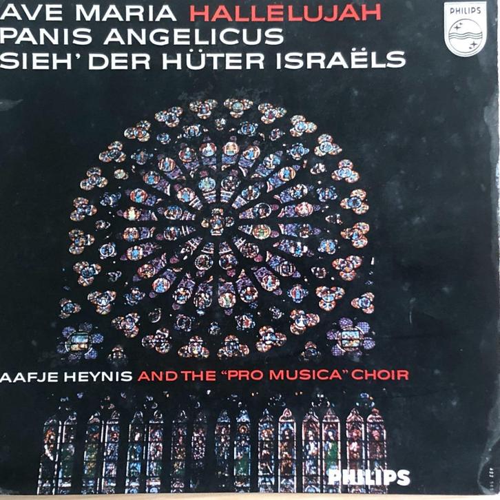 1963 Aafje Heynis & Pro Musica                Ave Maria EP, Cd's en Dvd's, Vinyl Singles, Zo goed als nieuw, EP, Religie en Gospel