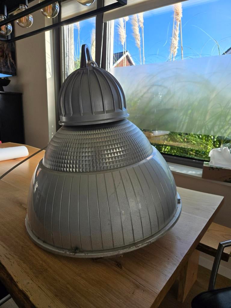 Industriële Disano Ghost Lamp - Maserati Dealer, Ophalen, Gebruikt, 50 tot 75 cm, Metaal