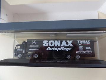 Mercedes trekker / oplegger  Sonax (Herpa)  beschikbaar voor biedingen