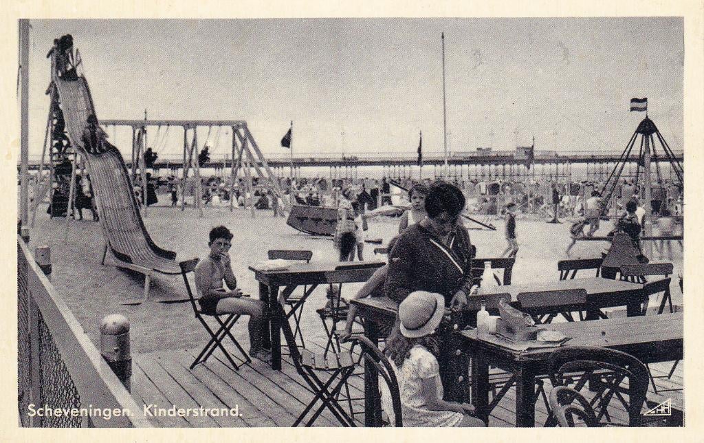 05194 Scheveningen - Kinderstrand, Verzenden, 1940 tot 1960, Ongelopen, Zuid-Holland