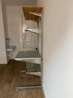 Aluminium Stellingkast - 3.5m breed en werkstation 1m breed, Huis en Inrichting, Ophalen, Gebruikt