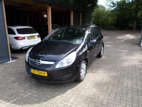 Opel Corsa 1.2 Twinport 85pk 5d 2010 Zwart (AIRCO), Auto's, Opel, Particulier, Corsa, ABS, Airbags, Airconditioning, Alarm, Boordcomputer